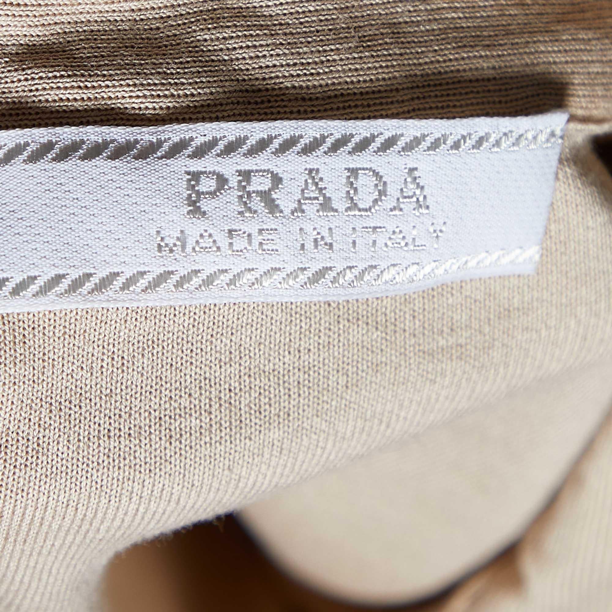 Men's Prada Vintage Beige Cotton Polo T-Shirt M