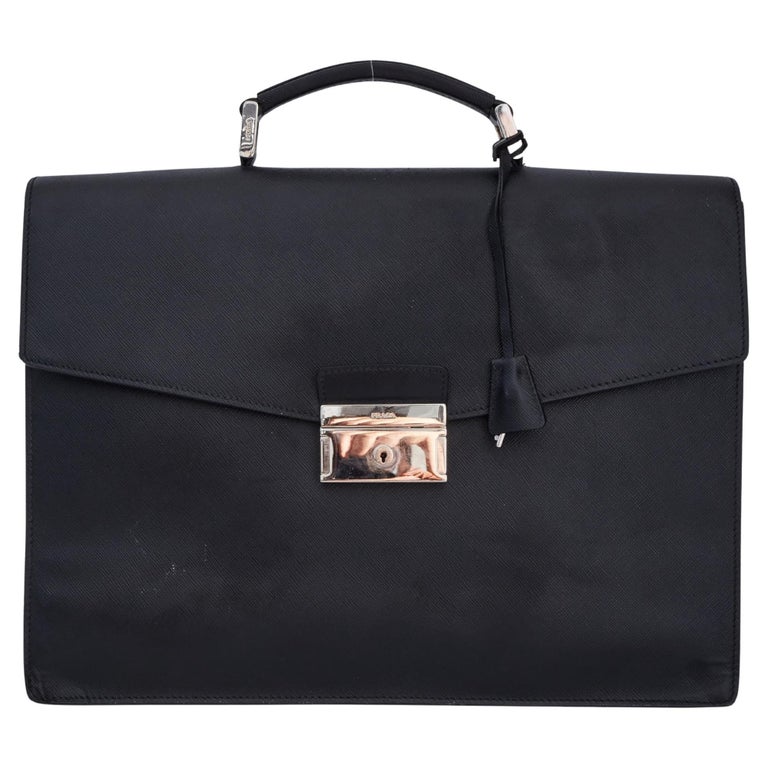 Prada Vintage Black Nylon Bauletto Briefcase Bag For Sale at 1stDibs   vintage prada briefcase, prada briefcase vintage, vintage prada laptop bag