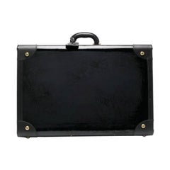 Prada Vintage black vinyl 2000s suitcase