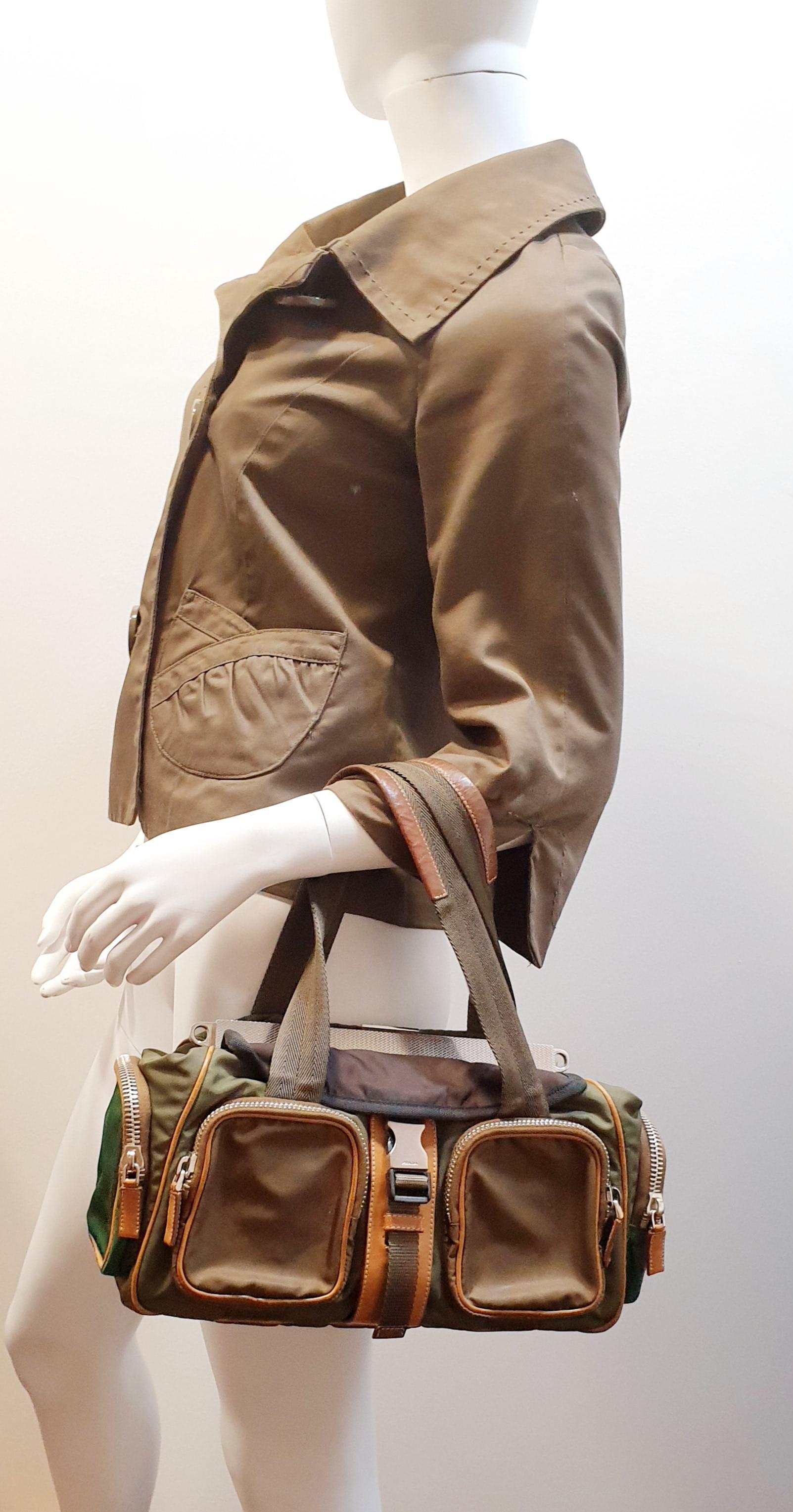 Prada Vintage handbag whith metal chain- Tessuto model 3