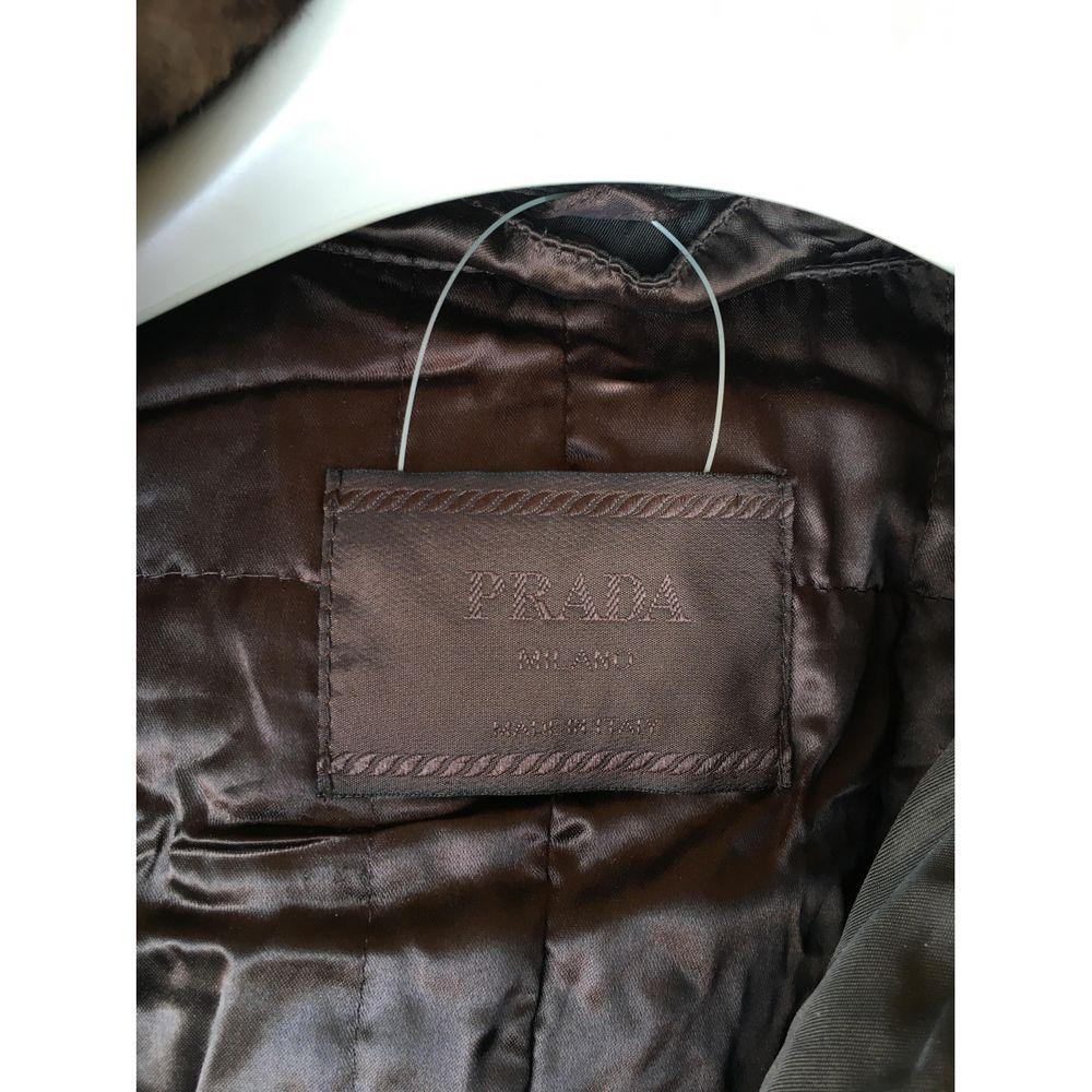 prada vintage leather jacket
