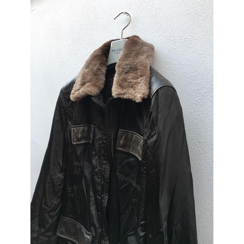 prada leather jacket