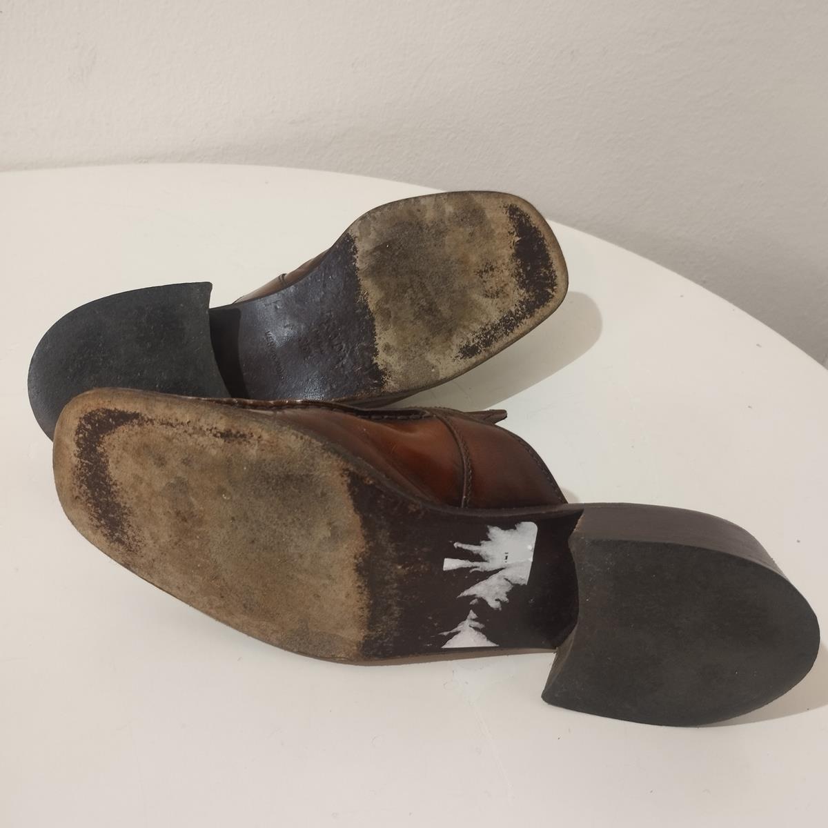 Prada Vintage Leather Sabot It 38, 5 1