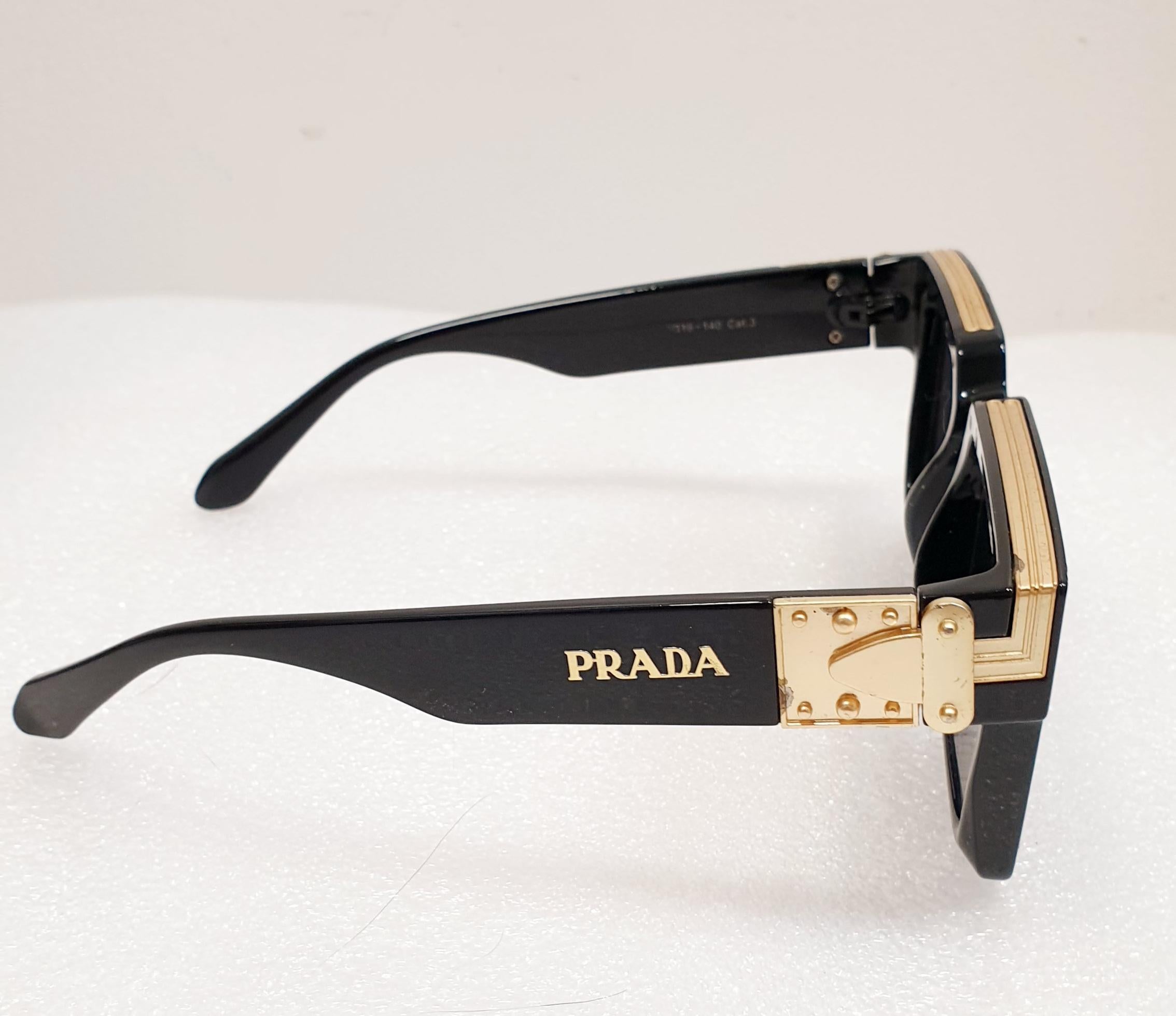 Prada Vintage Oversized Glasses In Excellent Condition In  Bilbao, ES