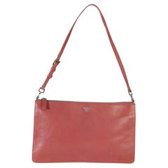 Prada Vintage Pink Bufalino Chic Pochette