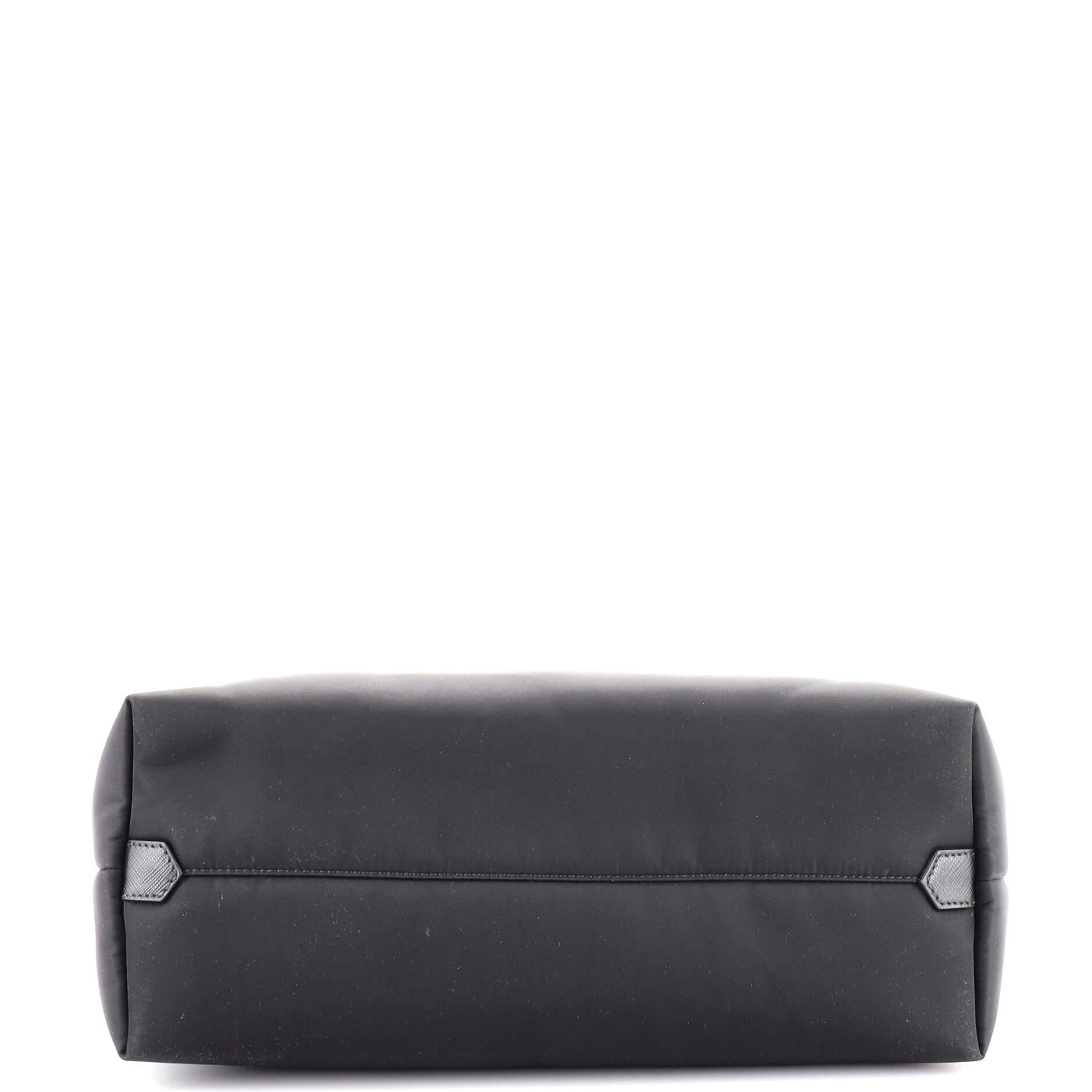 Prada Vintage Zip Tote Tessuto Medium In Good Condition In NY, NY