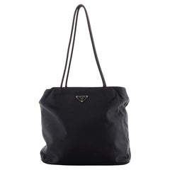 Prada Vintage Zip Tote Tessuto Medium