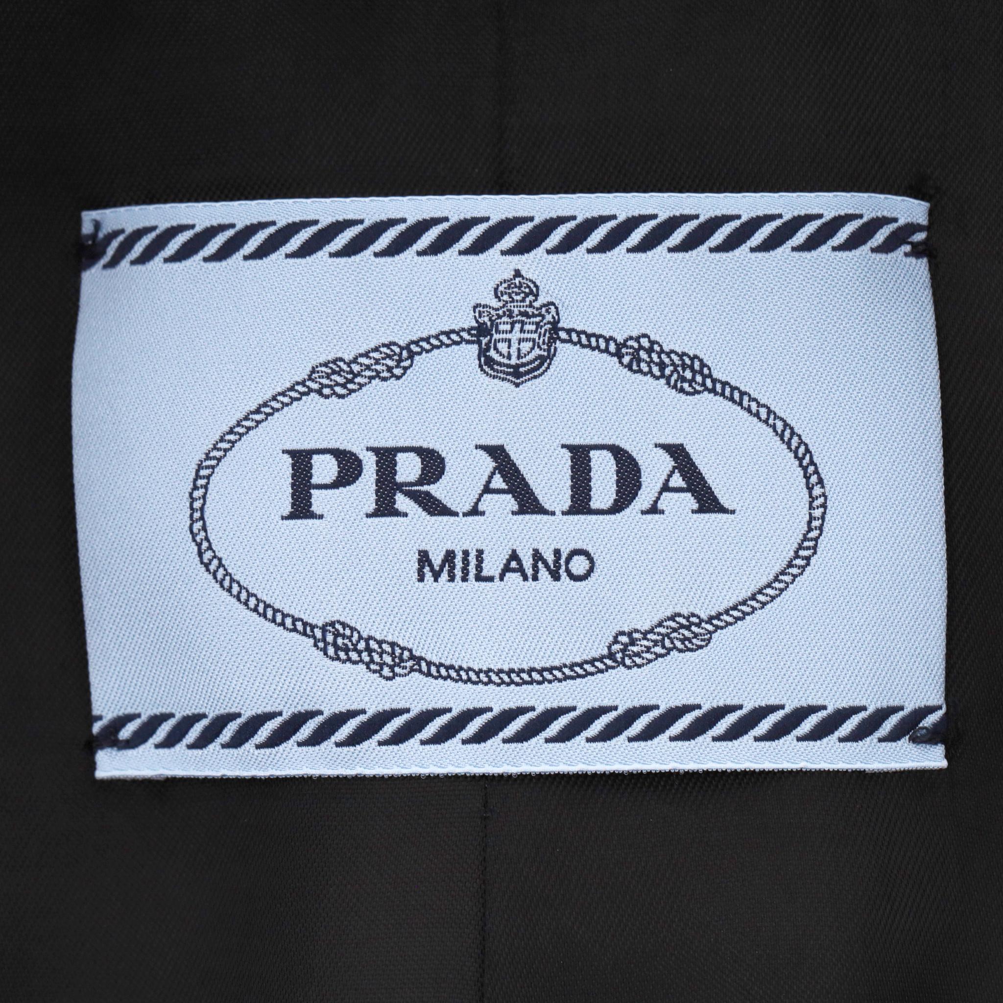 Blazer/Giacca in lana vergine di Prada in vendita 2