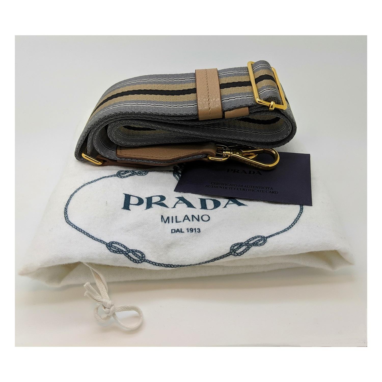 Prada Vitello Daino Shoulder Bag Tote 1BA579 1