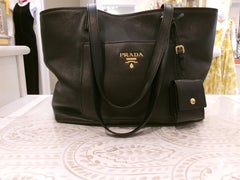 Prada Vitello Diano SCHWARZ