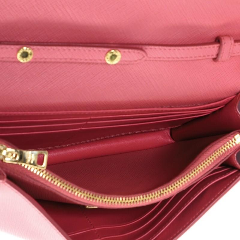 Women's or Men's Prada Wallet Crossbody Saffiano Leather