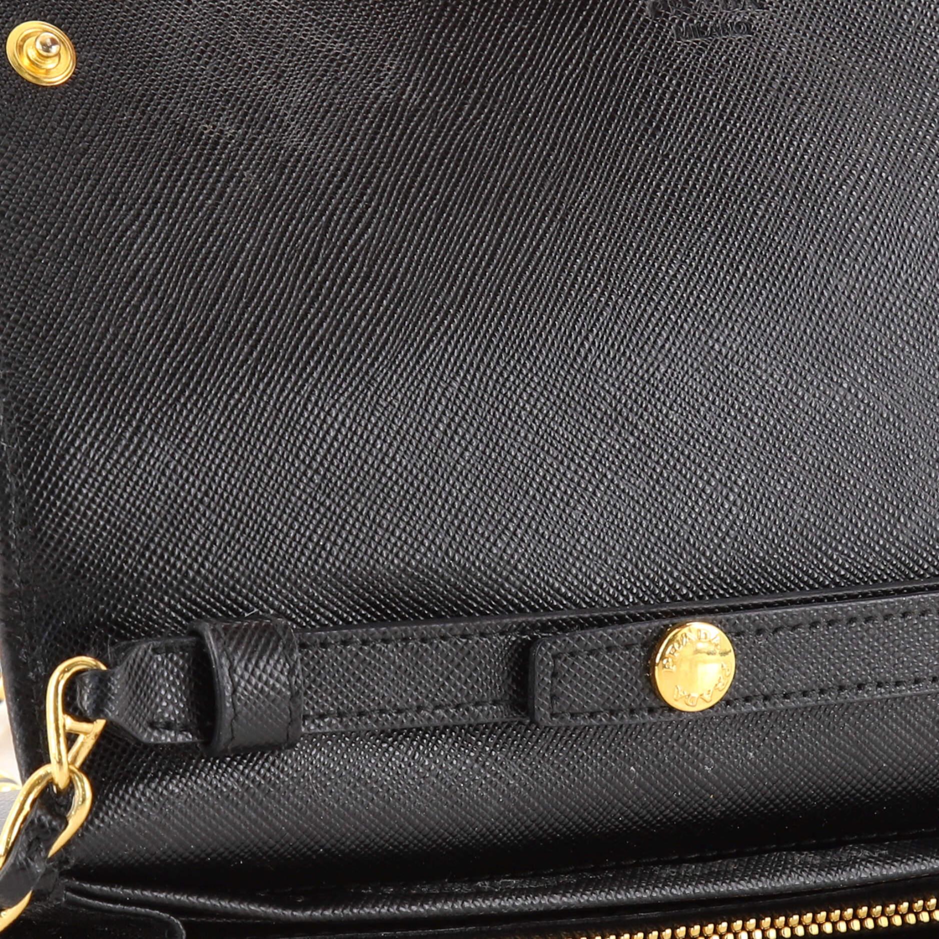 Women's or Men's Prada Wallet on Chain Saffiano Leather