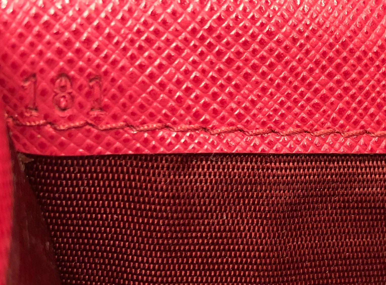 Prada Wallet on Chain Saffiano Leather 3