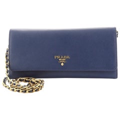 Prada Wallet on Chain Saffiano Leather