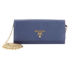 Prada Wallet on Chain Saffiano Leather