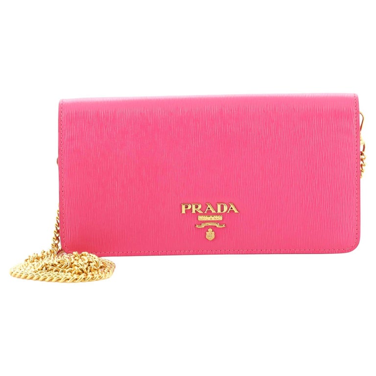 Prada Wallet on Chain Vitello Move Long at 1stDibs