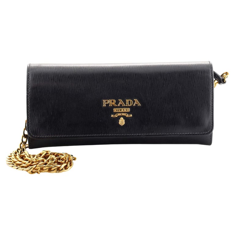 Prada Wallet on Chain Vitello Move Long at 1stDibs