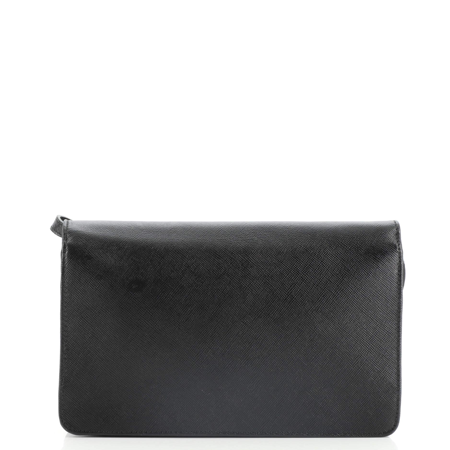 prada wallet with strap