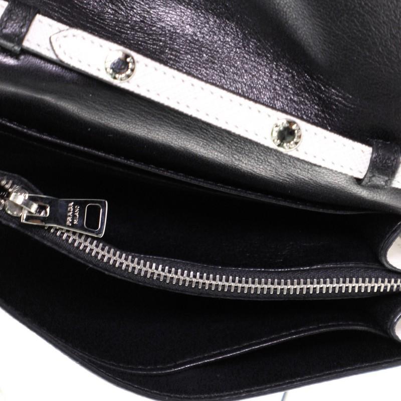 Women's or Men's Prada Wallet On Strap Saffiano Leather Small 