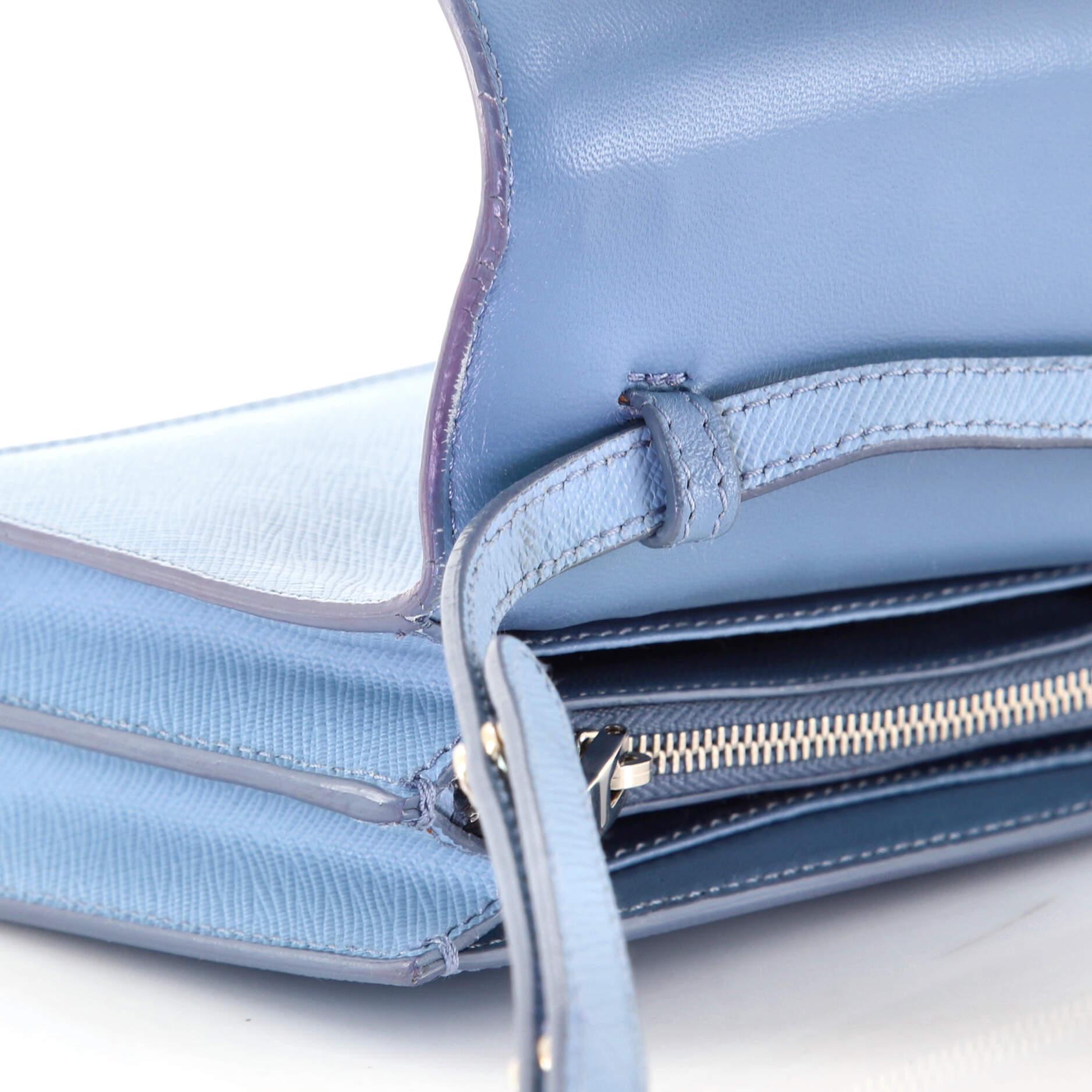 Prada Wallet on Strap Saffiano Leather Small 1