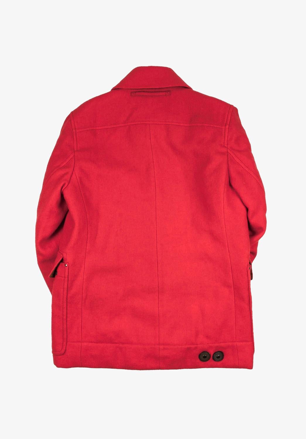 Red Prada warm mid length coat Men Jacket Size XL, S1076 For Sale
