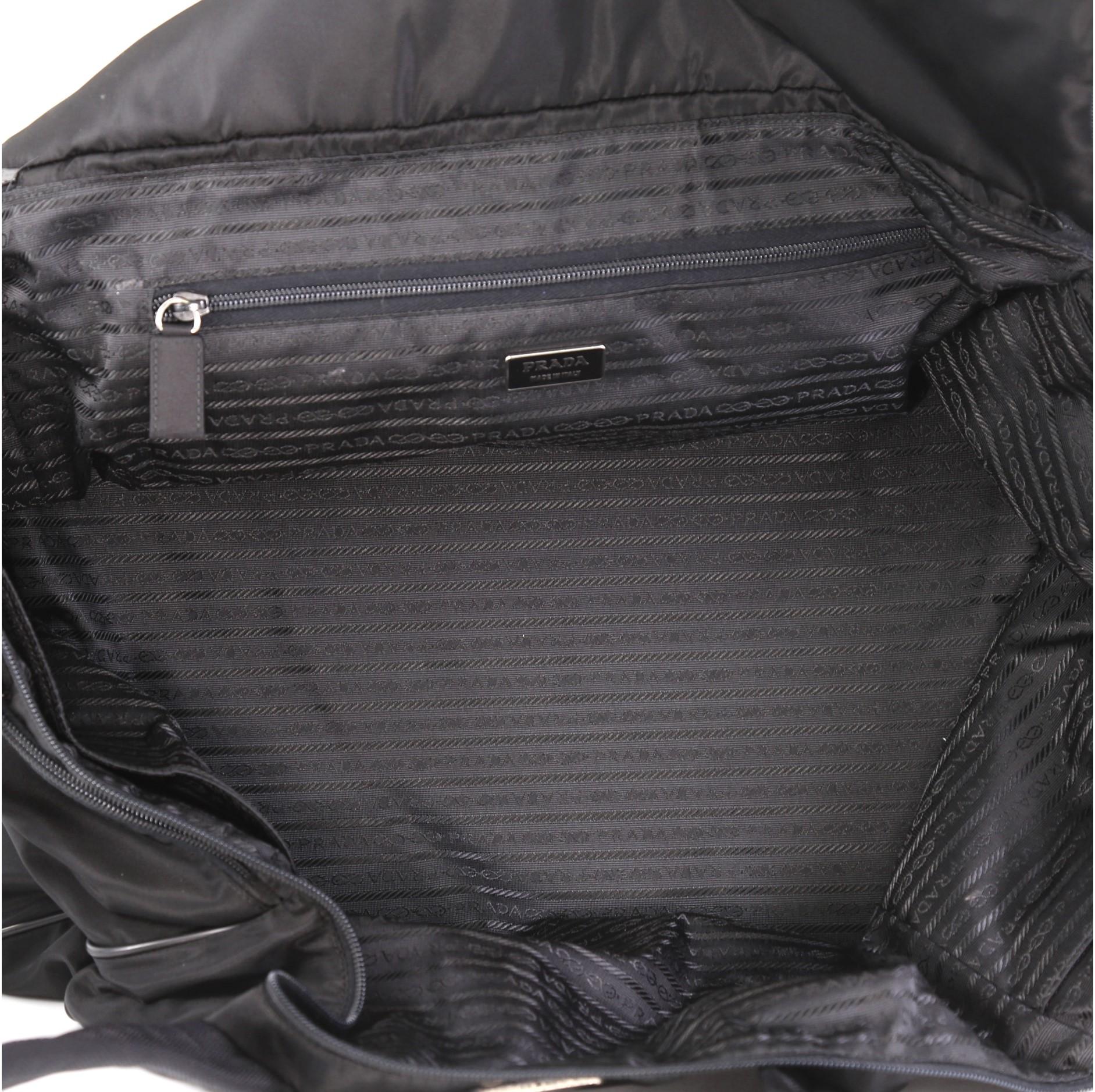 Prada Weekender Duffle Bag Tessuto Large 1