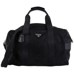 Prada Weekender Duffle Bag Tessuto Large