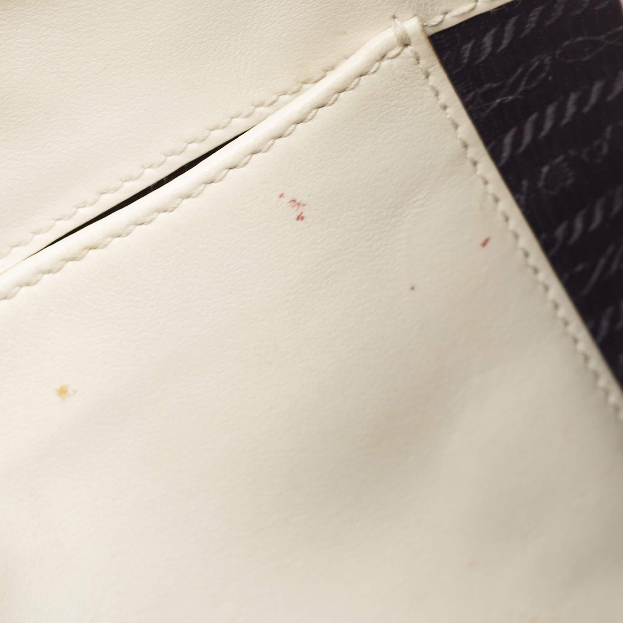 Prada White Brushed Leather Cleo Shoulder Bag 11