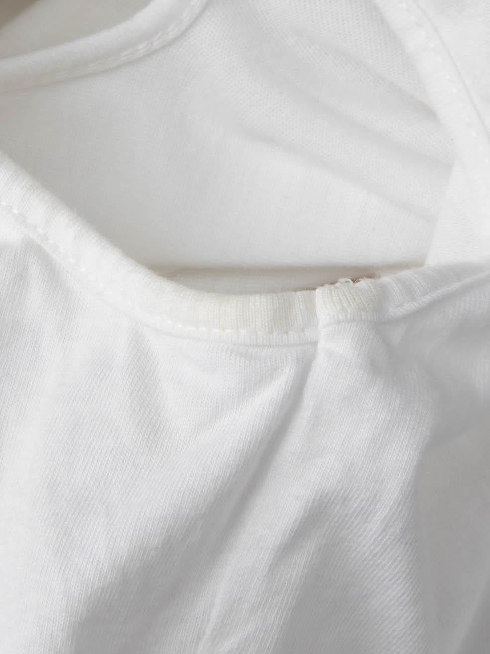 Prada White Embellished Neck Mini Dress Size S 2