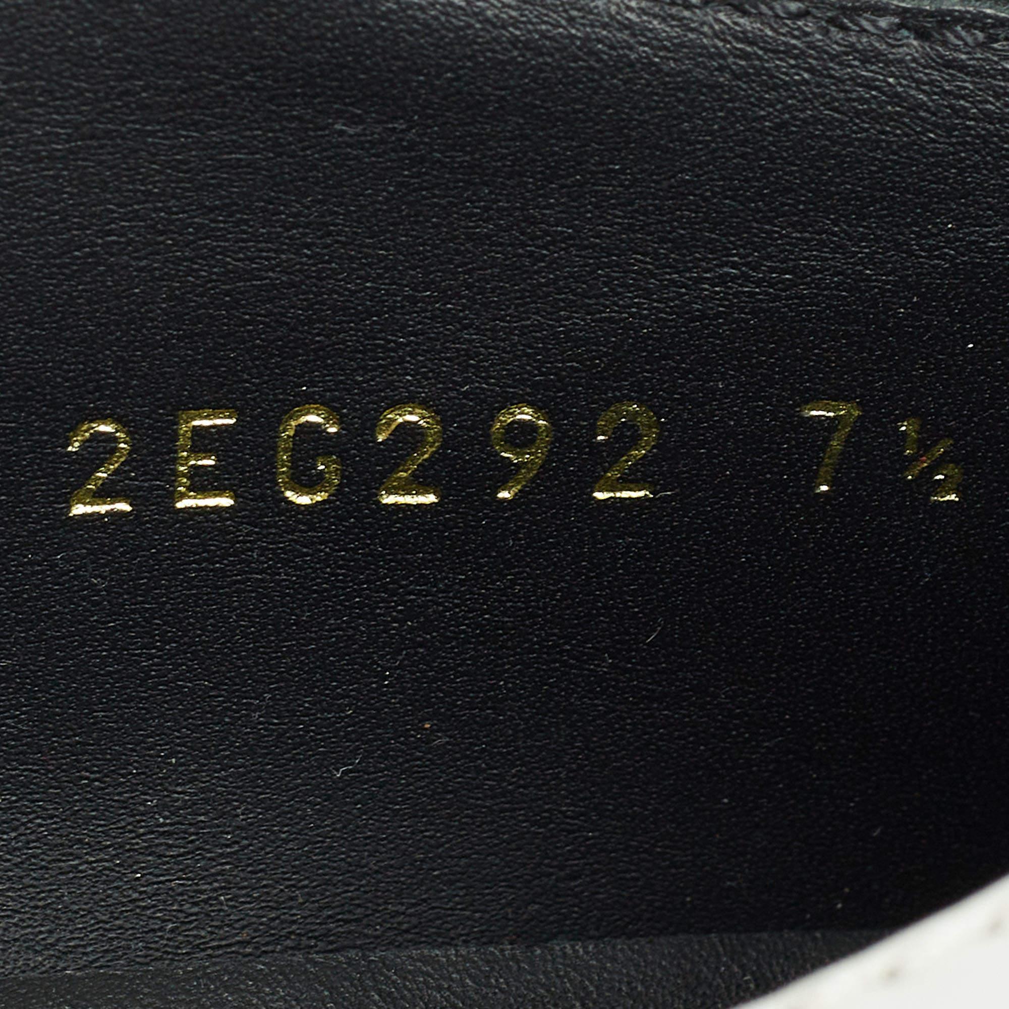 Prada White Leather Lace Up Sneakers Size 41.5 2