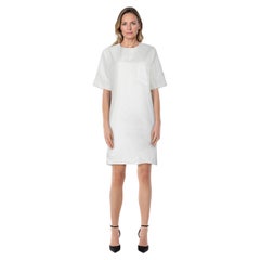 Prada White Nylon Dress Size XL