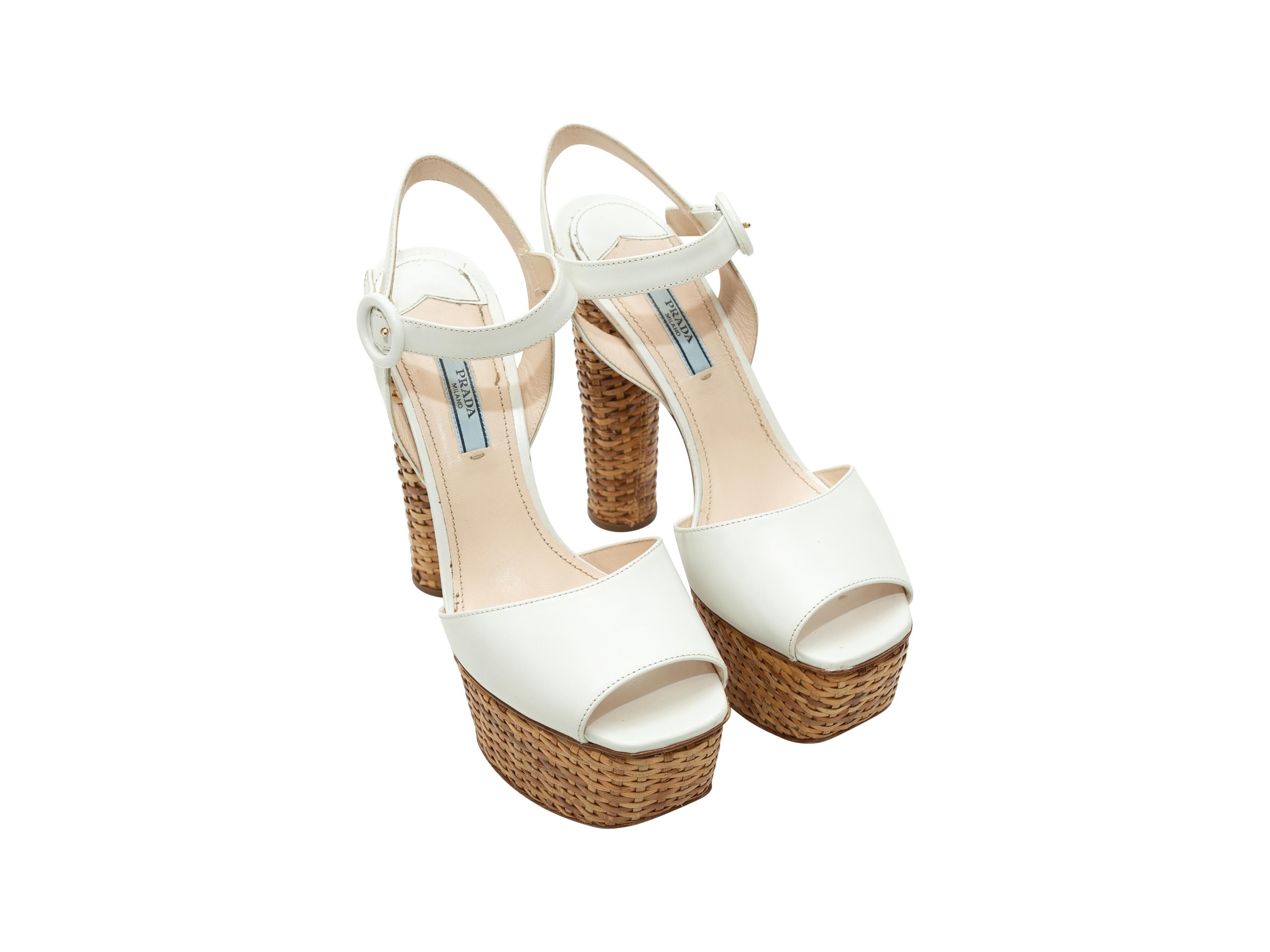 leather platform sandals