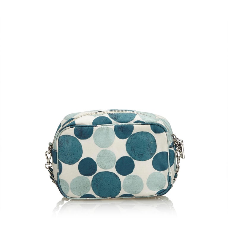 prada white chain bag