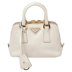 Prada Small Galleria Saffiano Leather Bag at 1stDibs