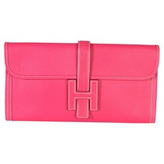 Hermès Rose Tyrien Epsom Jige Elan 29