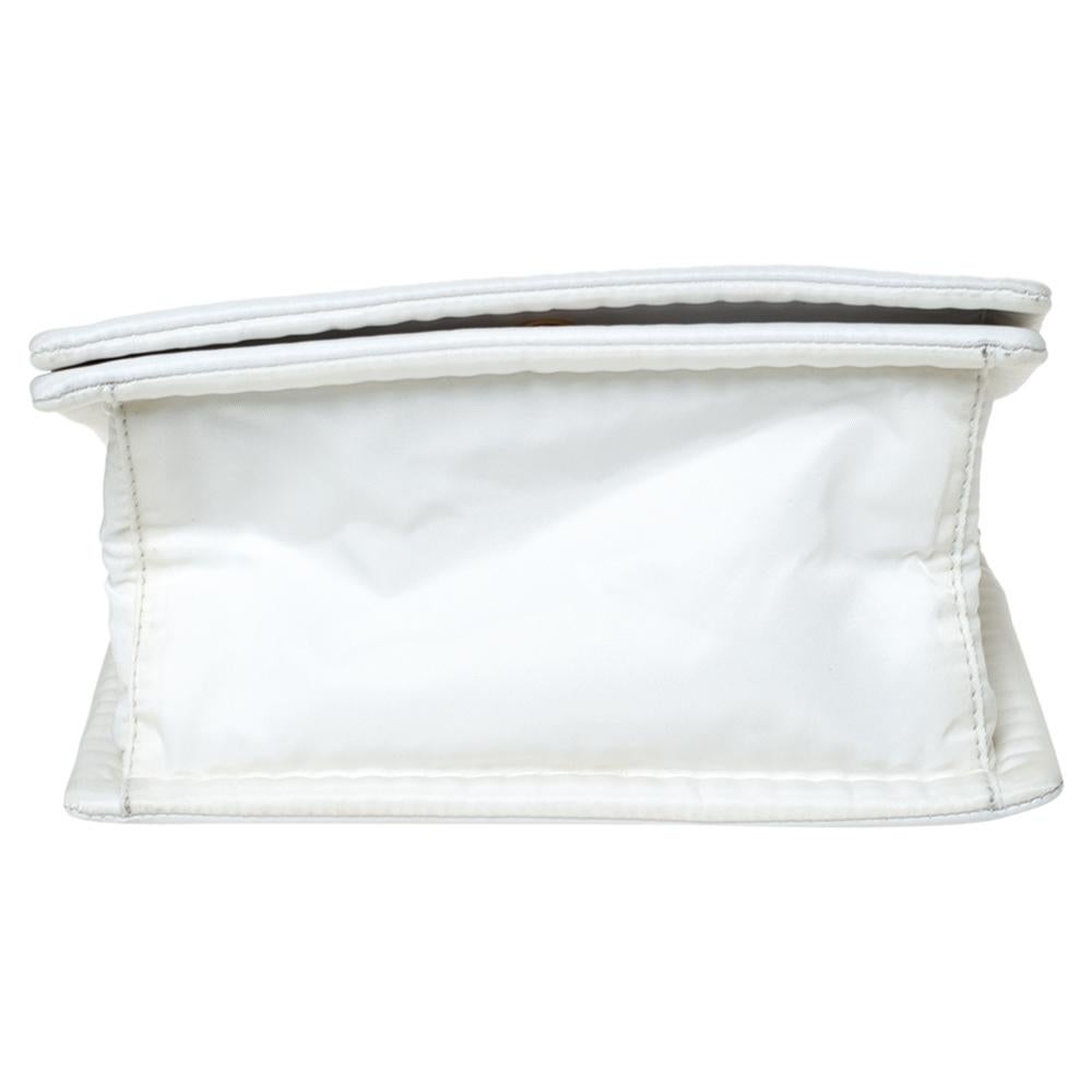 prada logo plaque chain shoulder bag