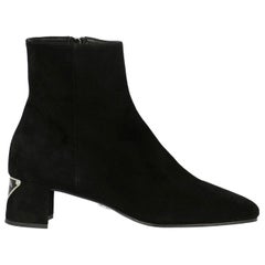 Retro Prada Woman Ankle boots Black EU 37