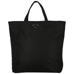 Prada Woman Handbag  Black Synthetic Fibers