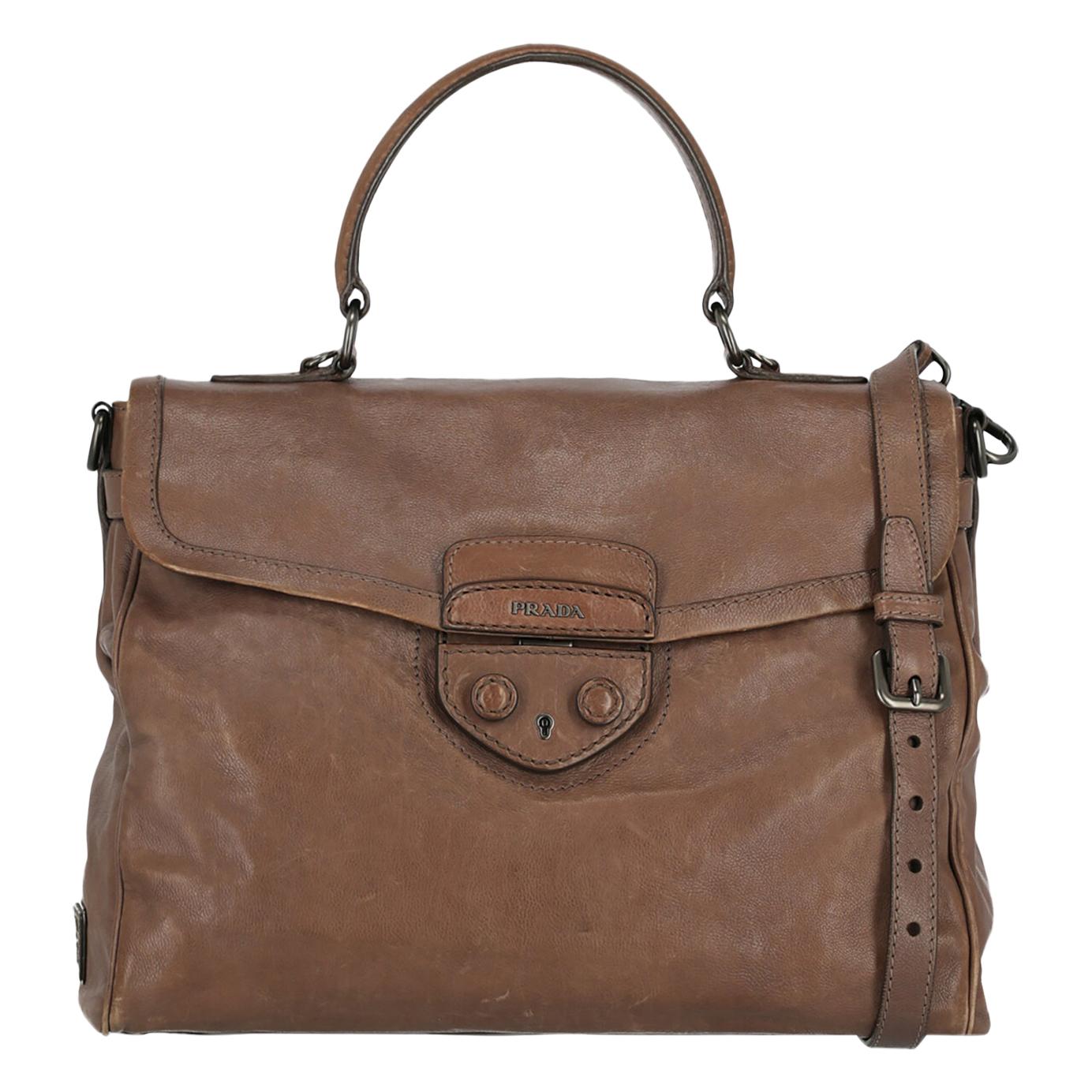 Prada Woman Handbag Brown  For Sale