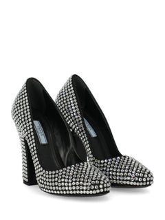 Prada Woman Pumps Black Fabric IT 36
