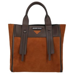 Prada Woman Tote bag Brown