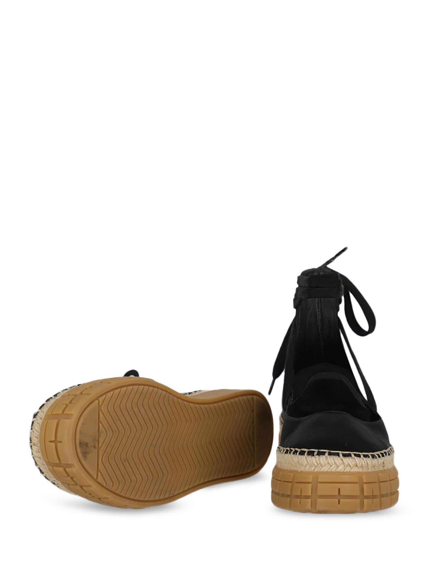 Prada  Donne   Espadrillas  Fabrice nera EU 39 In condizioni buone in vendita a Milan, IT