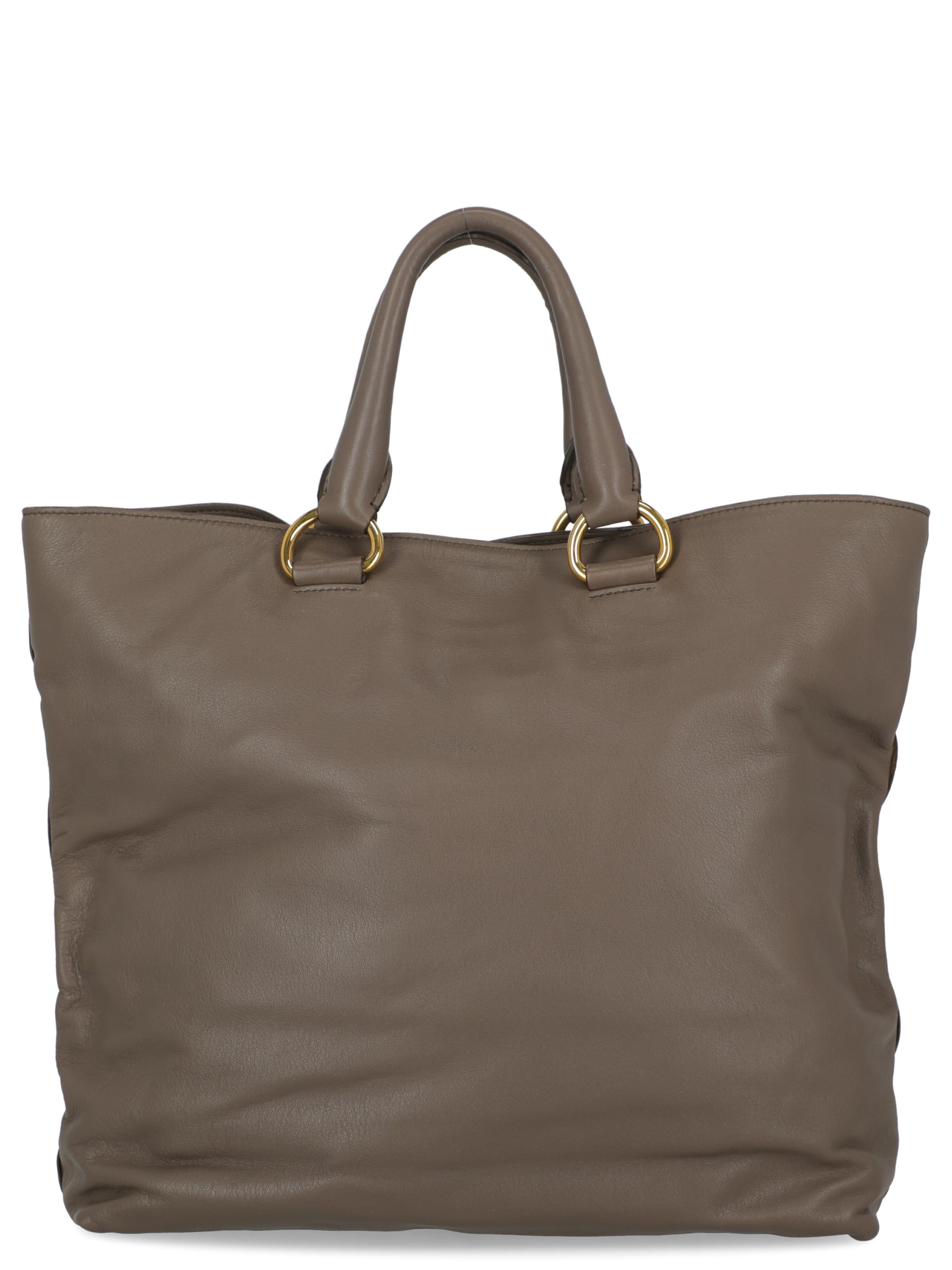 Women's Prada Women  Handbags  Beige Leather For Sale