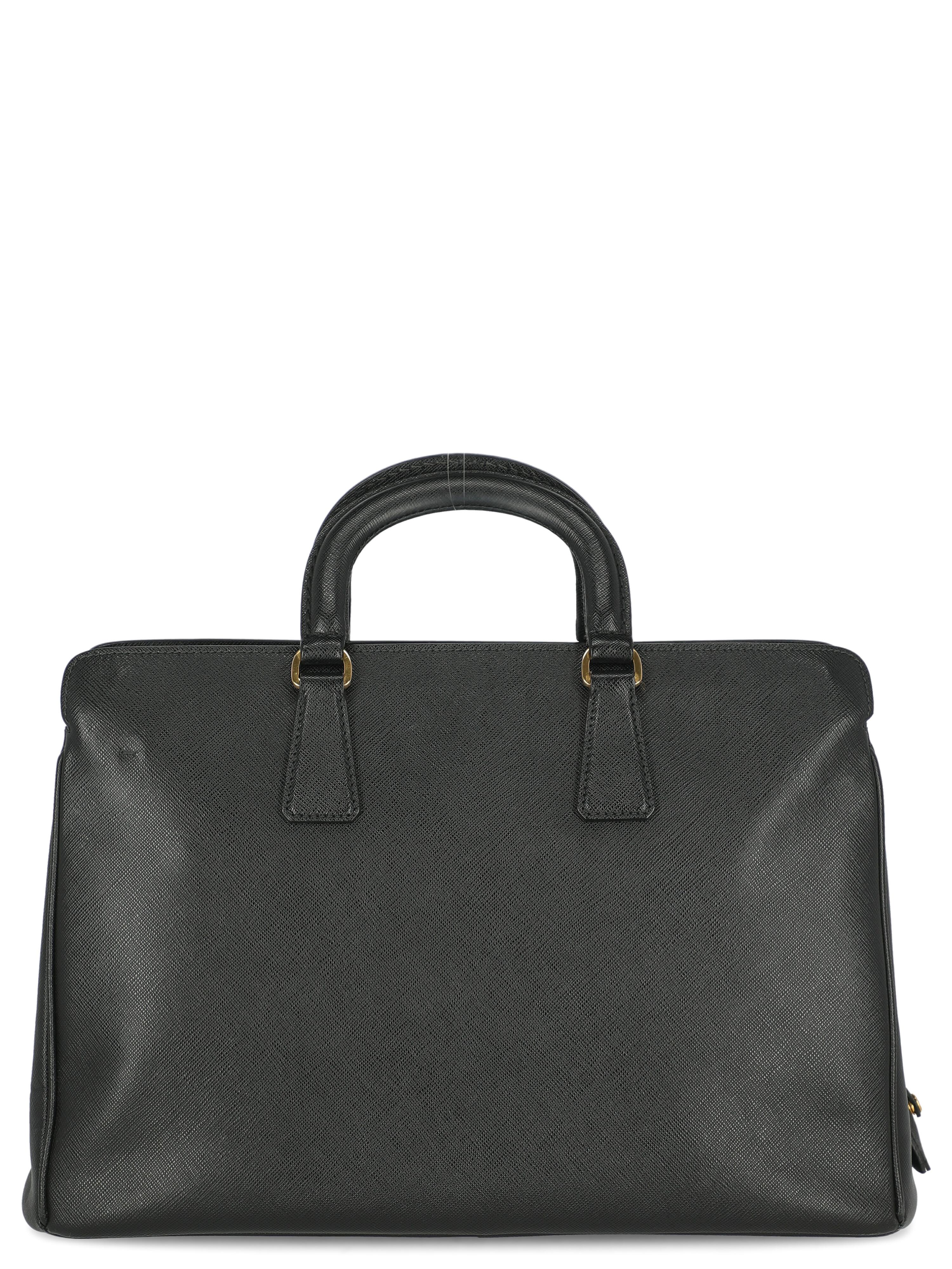Women's Prada Women  Handbags Black Leather For Sale