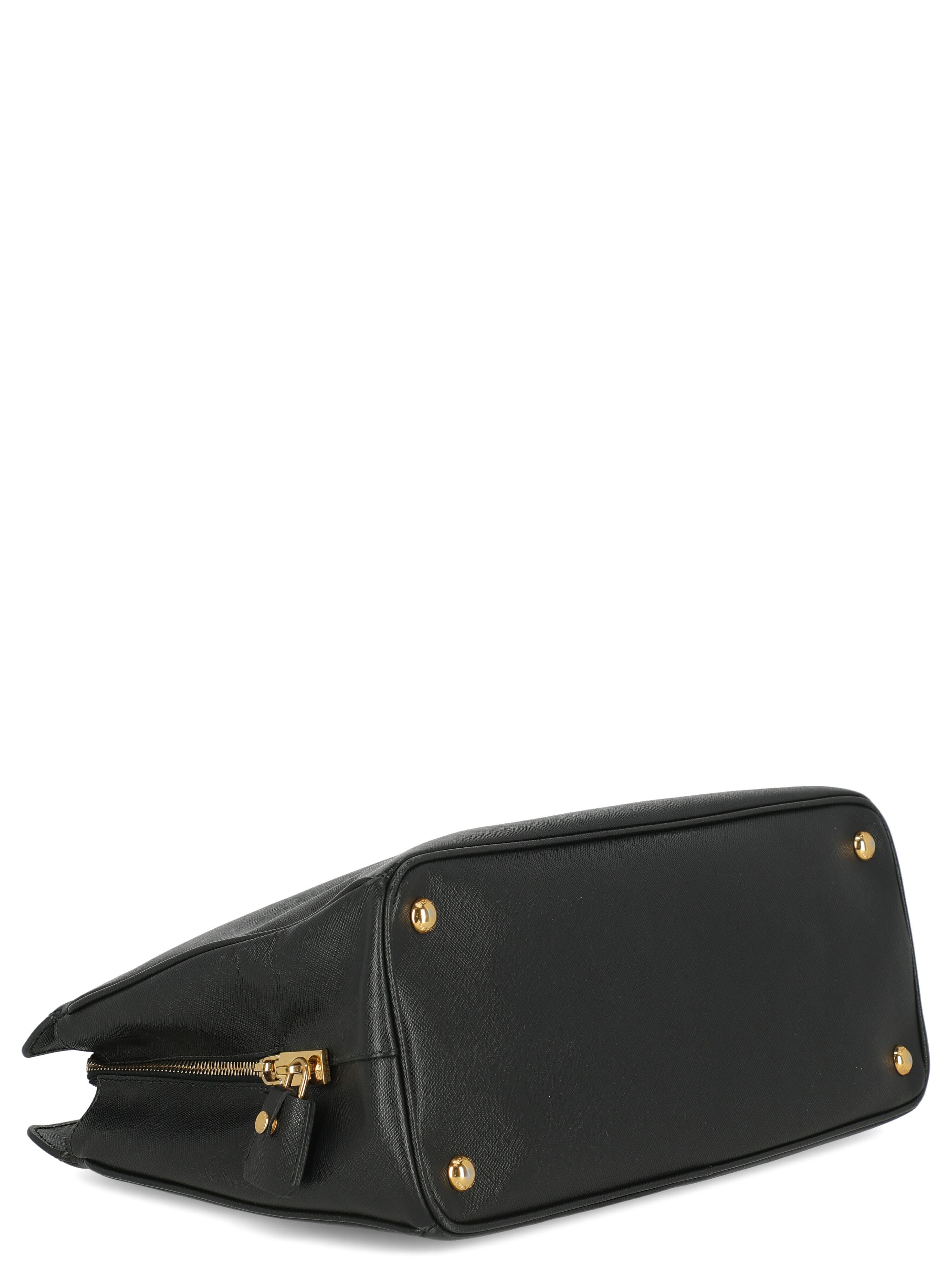 Prada Women  Handbags Black Leather For Sale 1