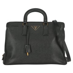 Prada Women  Handbags Black Leather