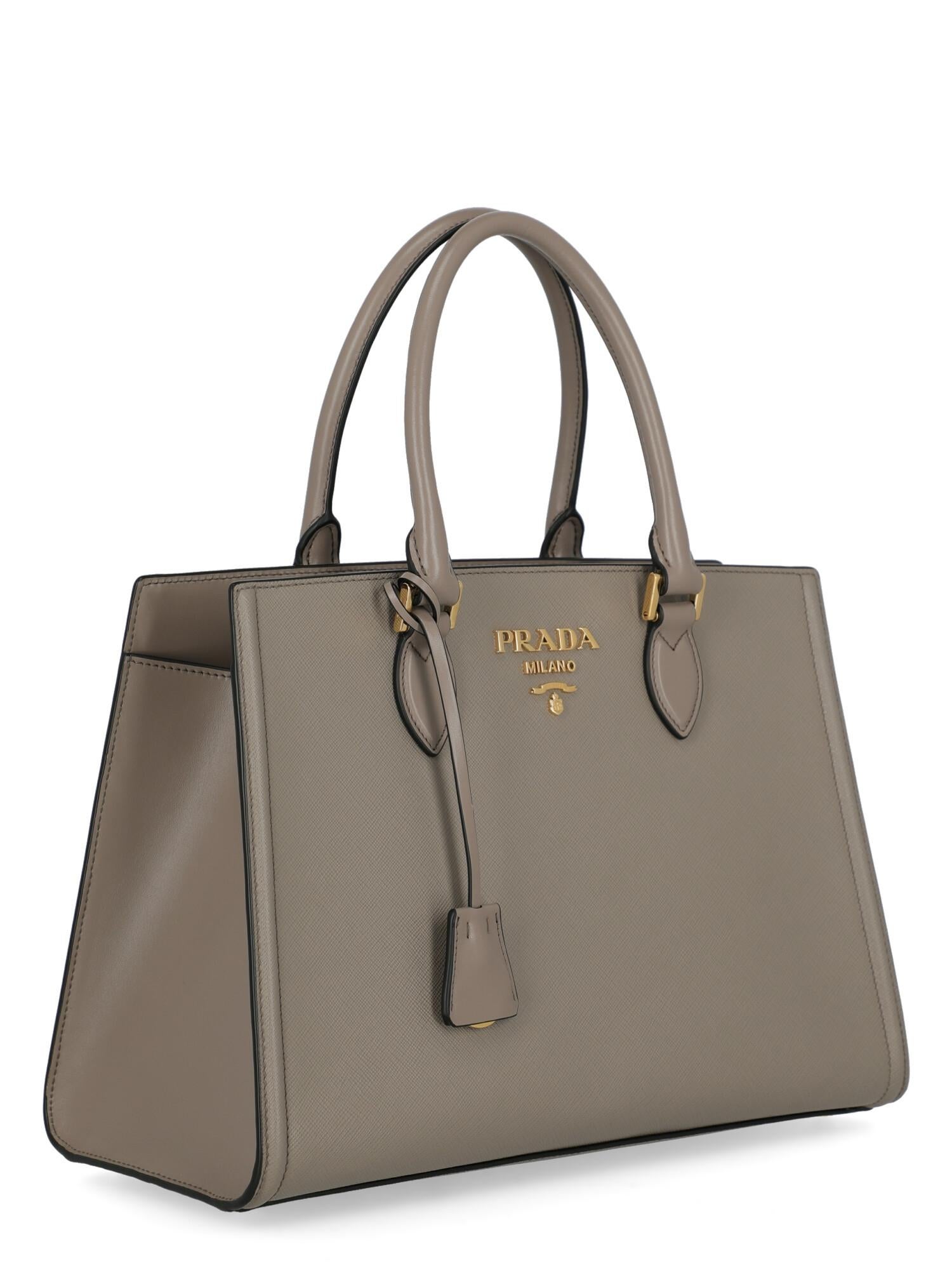 grey leather handbags