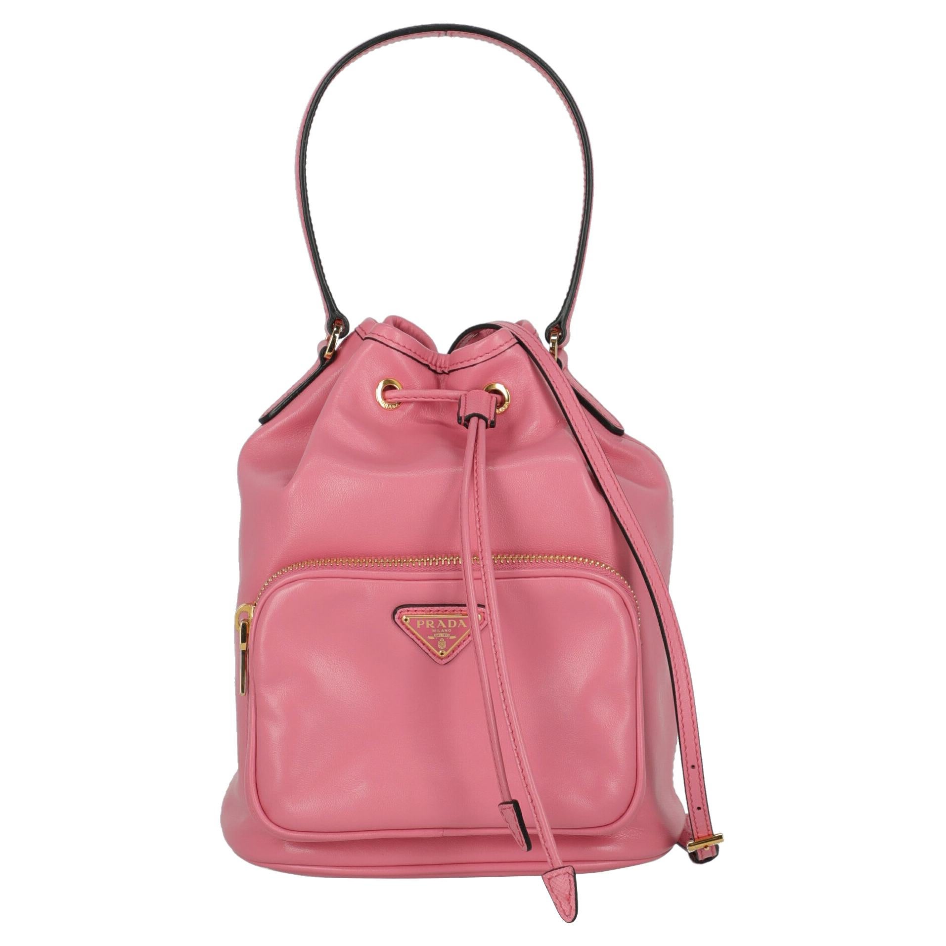 Prada Women  Handbags Pink Leather For Sale