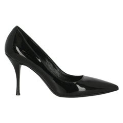 Prada Women  Pumps Black Leather IT 36.5