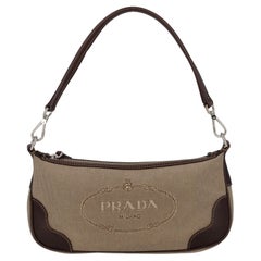 Prada Women Shoulder bags Brown Fabric 